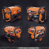 Mi Proyecto del curso: Creación de props realistas para videojuegos. 3D, 3D Modeling, Video Games, and Game Design project by Isaac Camps - 05.15.2021