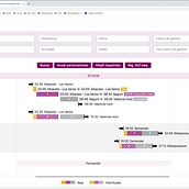Responsable del rediseño gráfico y desarrollo front de todas las aplicaciones web de Renfe Mercancías. Web Development, and Web Design project by Gorka Bengoetxea - 05.29.2021
