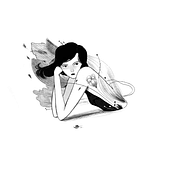 Mi Proyecto del curso: Técnicas de dibujo tradicional con Procreate. Un projet de Illustration traditionnelle, Illustration numérique, Dessin de portrait , et Dessin numérique de banana172 - 30.05.2021