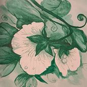 My project in Modern Watercolor Techniques course. Traditional illustration, Fine Arts, Painting, and Watercolor Painting project by Deborah Golding - 05.30.2021