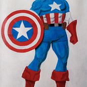Mi Proyecto del curso: Ilustración de personajes en acrílico. Un progetto di Illustrazione tradizionale, Character design, Pittura, Fumetto e Pittura acrilica di carmina_peiro - 30.05.2021