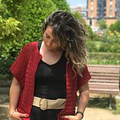 Mi Proyecto del curso:  Top-down: prendas a crochet de una sola pieza. Fashion Design, Fiber Arts, DIY, and Crochet project by iris_morenoviera - 05.30.2021