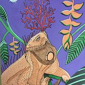 Mi Proyecto del curso: Dibujo creativo con tinta y gouache. Un projet de Illustration traditionnelle, Créativité, Dessin, Dessin artistique, Peinture acr, lique, Illustration à l'encre , et Peinture gouache de yairen_jerez - 30.05.2021