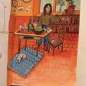 My project in Exploratory Sketchbook: Find Your Drawing Style course. Traditional illustration, Sketching, Creativit, Drawing, Watercolor Painting, Sketchbook, and Gouache Painting project by Langport Lottie - 05.30.2021