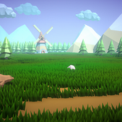 Mi Proyecto del curso: Modelado de escenarios low poly para videojuegos Ein Projekt aus dem Bereich 3D und 3-D-Modellierung von José Alonso Chacón Sandoval - 30.05.2021