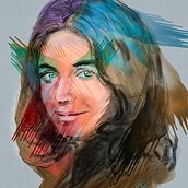My project in Illustration Techniques with Digital Watercolor course. Traditional illustration, Digital Illustration, Watercolor Painting, Portrait Drawing, and Digital Drawing project by Wardie Ward - 05.26.2021