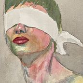 My project in Expressive Watercolor Portraits course. Traditional illustration, Fine Arts, Painting, Watercolor Painting, and Portrait Drawing project by Alfred Scholten - 05.31.2021