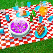 food party. 3D, Traditional illustration, and Design project by Mauricio Contreras - 05.13.2021