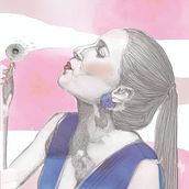 Mi Proyecto del curso: Ilustración de retrato con técnicas analógicas y digitales. Traditional illustration, Pencil Drawing, Drawing, Digital Illustration, Watercolor Painting, Portrait Drawing, and Realistic Drawing project by Abigail Hernández Lago - 05.21.2021