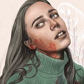 Meu projeto do curso: Retrato Ilustrado com Procreate . % Isabel Tomaselli tarafından hazırlanan Geleneksel illüstras, on, Vektör İllüstras, onu, Dijital İllüstras, on, Ve Portre Çizimi projesi - 05.31.2021