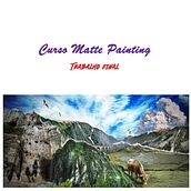 Trabalho final do curso de Matte Painting. Matte Painting project by António Silveira - 05.31.2021