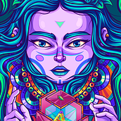 Harmony. Traditional illustration, Vector Illustration, Digital Illustration, and Drawing project by Andy Velásquez - 12.29.2020