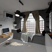 Mi Proyecto del curso: Visualización arquitectónica con V-Ray para SketchUp. Architecture, Digital Architecture, ArchVIZ & Interior Architecture project by Luis Fernando Pérez Campechano - 06.01.2021