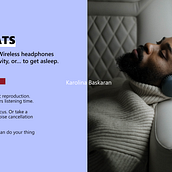 Copywriting en Inglés para "Boo Beats" Marca de cascos ficticia  Ein Projekt aus dem Bereich Cop und writing von Karolina Baskaran Buczek - 01.06.2021