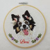 My project in Needle Painting for Beginners course. Embroider, and Naturalistic Illustration project by Nichola McCrea - 06.01.2021