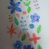 Meu projeto do curso: Padrões florais vibrantes com aquarela. Ilustração tradicional, Pattern Design, Pintura em aquarela e Ilustração botânica projeto de Adriana Farinelli - 01.06.2021