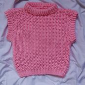 Mi Proyecto del curso: Crochet: crea prendas con una sola aguja. Fashion Design, Fiber Arts, DIY, and Crochet project by pmirandavilla - 05.28.2021
