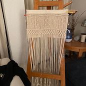 Mi Proyecto del curso: Macramé: nudos básicos y complejos . Accessor, Design, Interior Design, Decoration, Fiber Arts, Macramé, and Digital Photograph project by acanacamino - 06.02.2021