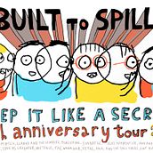 Poster Built to Spill 1. Een project van Traditionele illustratie van Isabela Georgetti - 02.06.2021