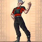 Mi Proyecto del curso: Creación de personajes estilo urbano. Traditional illustration, Character Design, Digital Illustration, Concept Art, and Digital Drawing project by Pamela Guerrero - 06.01.2021