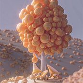 AUTUMN FIELDS. 3D, 3D Animation, 3D Modeling, and 3D Design project by Jairo Andres Caceres Cortes - 05.27.2021