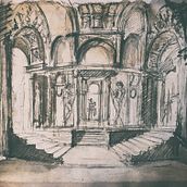 Architecture Ink. Sketching, Drawing, Watercolor Painting, Architectural Illustration, Sketchbook & Ink Illustration project by Marc Feldmann - 06.02.2021