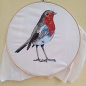 Il mio progetto del corso: Dipingere con filo: tecniche di illustrazione tessile Ein Projekt aus dem Bereich Traditionelle Illustration und Stickerei von Jessica - 02.06.2021