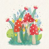 Ilustraciones para e-book. Traditional illustration project by Luciana Feito - 06.02.2021