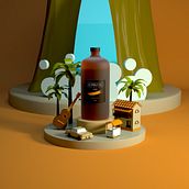 Kombucha in Venezuela. Un progetto di Pubblicità, 3D e Modellazione 3D di cobelidesign - 02.06.2021