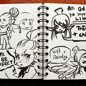 Ink Practice. Projekt z dziedziny Trad, c i jna ilustracja użytkownika Sarah - 02.06.2021