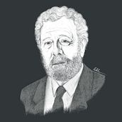 Luis García Berlanga. Traditional illustration, Film, Video, TV, Editorial Illustration, and Portrait Drawing project by Olalla Ruiz - 05.21.2021