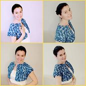 Mi Proyecto del curso:  Top-down: prendas a crochet de una sola pieza. Fashion Design, Fiber Arts, DIY, and Crochet project by Tximeleta Azul - 06.03.2021