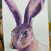 My project in Experimental Watercolor Techniques for Beginners course. Traditional illustration, Fine Arts, Watercolor Painting, and Naturalistic Illustration project by Philippa - 06.03.2021