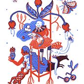Mi Proyecto del curso: Introducción al grabado ilustrado con Procreate. Traditional illustration, Digital Illustration, and Digital Drawing project by Sole Sebastian - 05.27.2021
