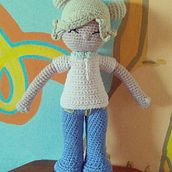 Amigurumi: diseño de ropa, pelo y complementos. Proyecto final. Un progetto di Artigianato, Design di giocattoli, Fiber Art, Uncinetto, Amigurumi e Textile Design di Gabi Schroeter - 03.06.2021