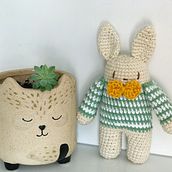 Mi Proyecto del curso: Amigurumi: creación de personajes con ganchillo. Arts, Crafts, To, Design, Fiber Arts, and Crochet project by lorenasanchez1706 - 06.02.2021