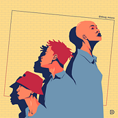Meu projeto do curso: Ilustração vetorial dinâmica: os segredos da cor e da composição. Traditional illustration, Vector Illustration, Digital Illustration, Editorial Illustration, and Design project by Douglas Moura - 02.12.2021