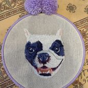 Mi Proyecto del curso: Needle painting para principiantes. Embroider, and Naturalistic Illustration project by mjrsanchinelli - 06.03.2021
