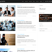 Blog de contenido legal para posicionamiento web . Marketing, Digital Marketing, Mobile Marketing, and Content Marketing project by Cesar Guerreros Hdz - 06.04.2021