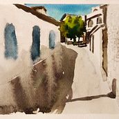 Mi Proyecto del curso: Paisajes naturales en acuarela. Fine Arts, Painting, and Watercolor Painting project by Enrique Bracamonte Heredia - 06.04.2021