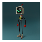 My project in Introduction to 3D Design and Modeling with Blender course. Motion Graphics, Character Design, Product Design, and 3D Modeling project by guilherme_tel1996 - 06.02.2021