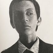 Retrato de joven. Realistic Drawing, Traditional illustration, Fine Arts, Sketching, Pencil Drawing, Drawing, Portrait Drawing, Artistic Drawing, and Figure Drawing project by arvaloet - 06.04.2021