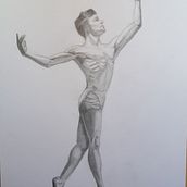 My project in Dynamic Figure Drawing course. Fine Arts, Sketching, Pencil Drawing, Drawing, and Realistic Drawing project by Luca Marchiori - 06.04.2021