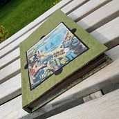 My project in Handmade Binding without Stitches course. Arts, Crafts, Fine Arts, Bookbinding, and DIY project by Judy Pitts - 06.04.2021