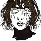 Cloud Eyes. Traditional illustration, Drawing, and Artistic Drawing project by Dj Moon - 06.05.2021
