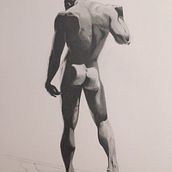 Il mio progetto del corso: Disegno realistico della figura umana. Traditional illustration, Fine Arts, Sketching, Pencil Drawing, Drawing, Realistic Drawing, and Figure Drawing project by Luca Bettolini - 06.05.2021