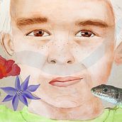 Mon projet du cours : Portrait illustré à l’aquarelle. Een project van Traditionele illustratie,  Beeldende kunst, Schilderij,  Tekening, Aquarelschilderen,  Portrettekening y  Artistieke tekening van pauline_marti - 05.06.2021