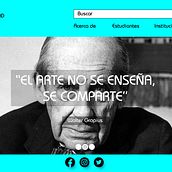 Página web (Universidad Bauhaus). Design, e Web Design projeto de Andres Cardozo - 05.06.2021