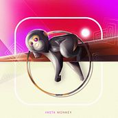 My project in Geometric Illustration with Volume course. Un proyecto de Ilustración tradicional, Diseño de personajes e Ilustración digital de Disha Singh Arora - 05.06.2021