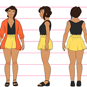 Mis dos Projectos Estancados . Design, Ilustrație tradițională, Design de caractere, Desen digital și Manga de Rubí Chavez - 06.05.2021